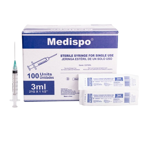 JERINGA 3ML CJ*100 UNDS Protex