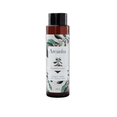 ARCANHA SHAMPOO 2 EN 1*400ML