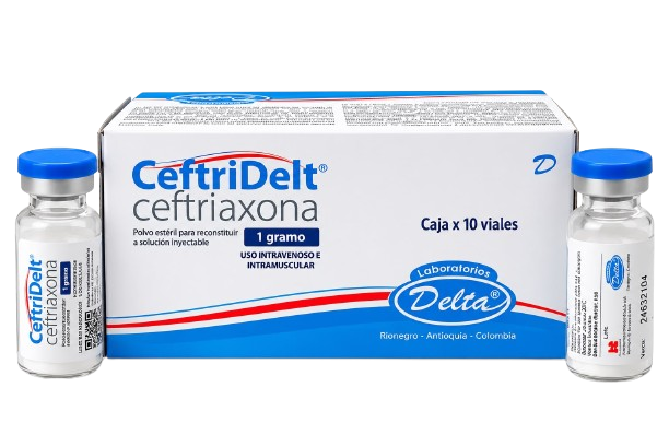 CEFTRIDELT 1Gr*10AMP