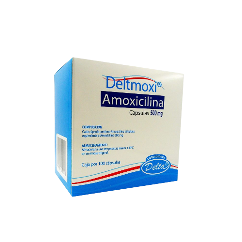 DELTMOXI AMOXICILINA 500 MG *100 CAPS