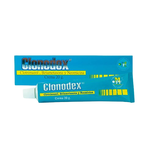 CLONODEX (CLOTRIMAZOL+NEOMICINA+DEXA) TUBO*20G