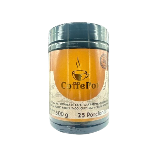 COFFEPOT(Colageno Hidrolizado)SABOR CAFE*500GR