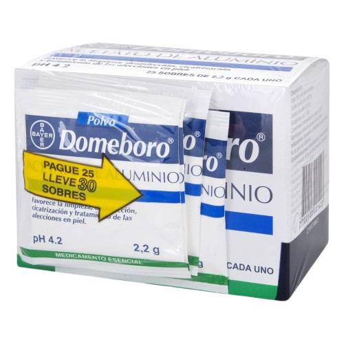 DOMEBORO (ACETATO DE ALUMINIO) CJ *30 SOBRES