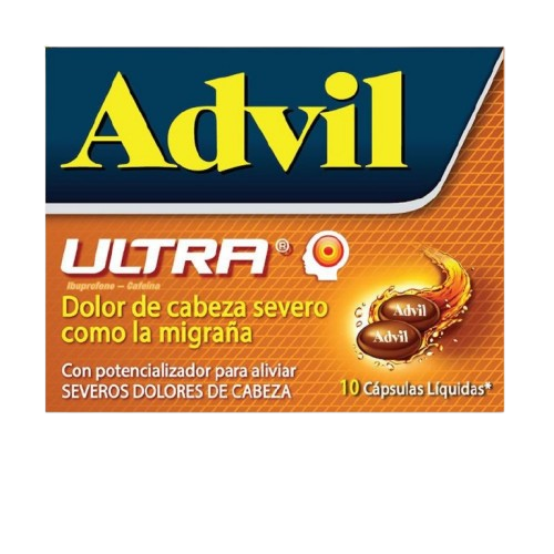 Advil Ultra*10 Caps Liquidas