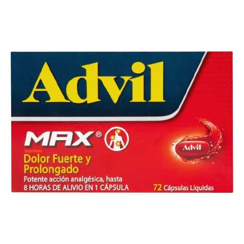 Advil Max*72 Caps Liquidas