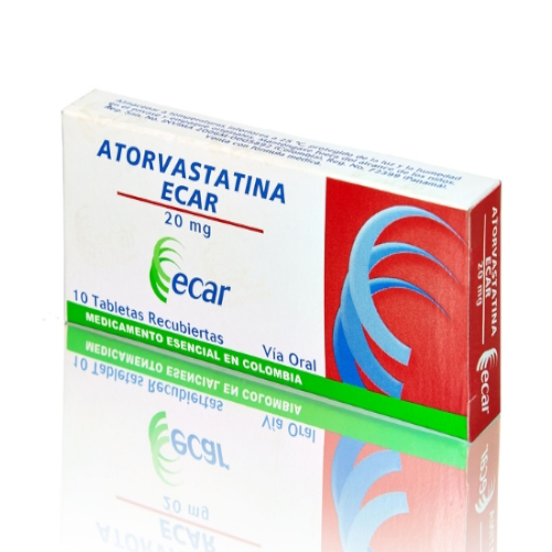 ATORVASTATINA 20MG*10TAB