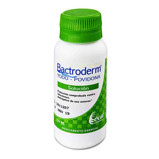 BACTRODERM SOLUCION*60 ML