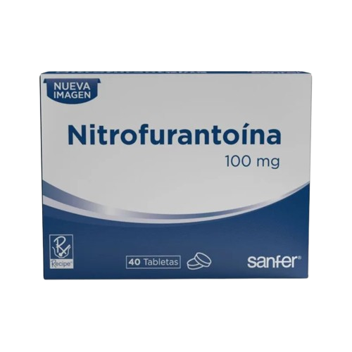 NITROFURANTOINA 100MG CJ *40 TAB