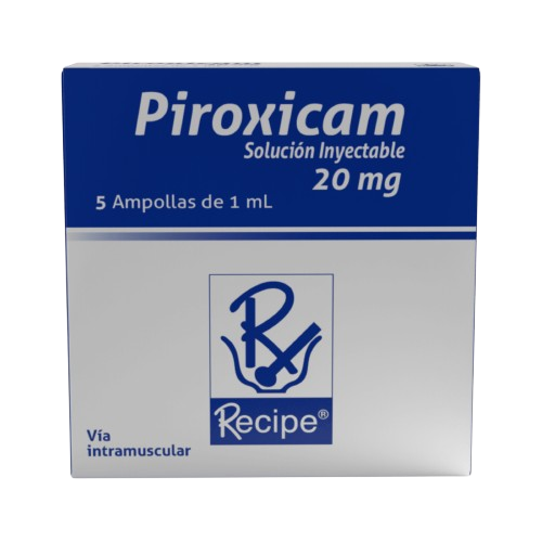 PIROXICAM 20MG*5AMP