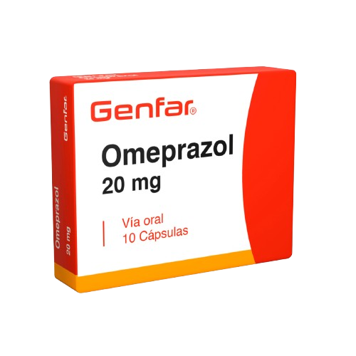 OMEPRAZOL 20MG CAJA*10 CAPS