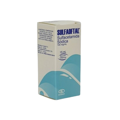 SULFAOFTAL 100MG/ML (SULFACETAMIDA)*15ML