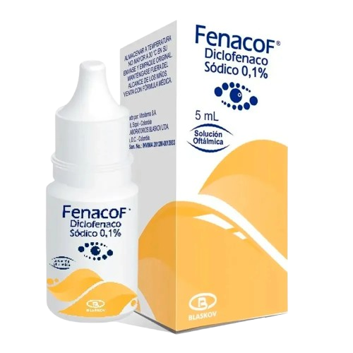 FENACOF(Diclofenaco 0,1%)GOT*5ML