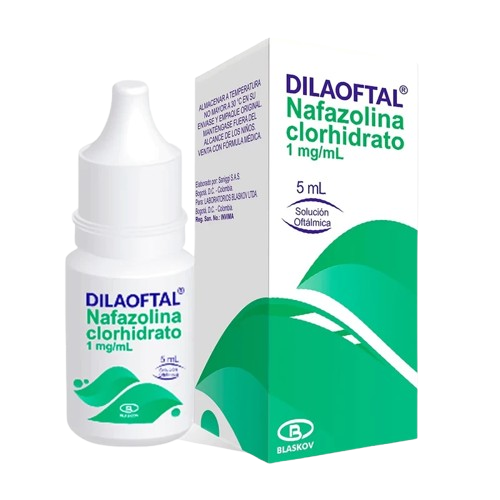 DILAOFTAL 1MG/ML SOL OFT (NAFAZOLINA) GOTERO * 5ML