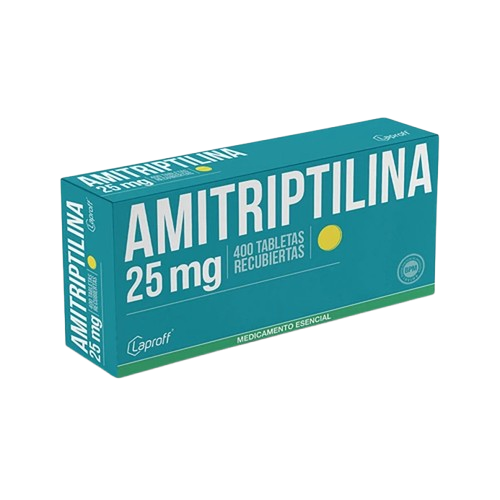 AMITRIPTILINA 25MG CJ*400TAB