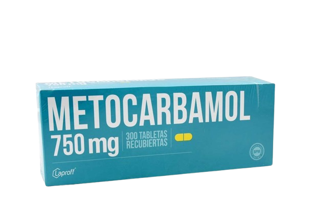 METOCARBAMOL 750MG*300 TABS RECUBIERTAS