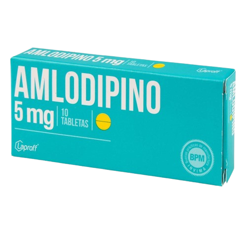 AMLODIPINO 5 MG *10 TAB