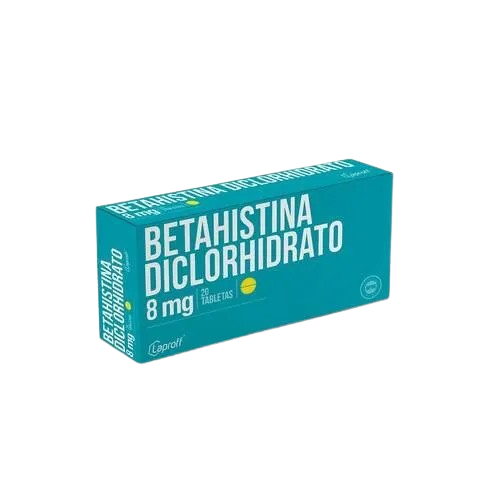 BETAHISTINA 8MG CAJA*20 TABS