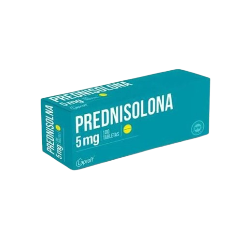 PREDNISOLONA 5 MG*100 TABLETAS