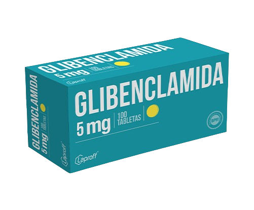 GLIBENCLAMIDA 5MG *100 TABLETAS