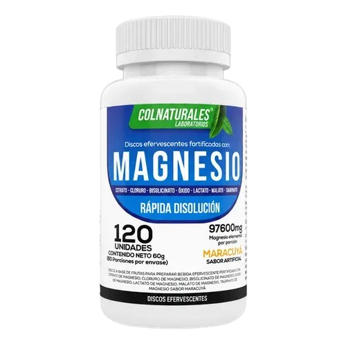 SUPERMAGNESIO TARRO *120 DISCOS EFERVECENTES