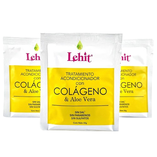 TTO ACONDICIONADOR CON COLAGENO Y ALOE VERA*30GR* 10 SOBRES