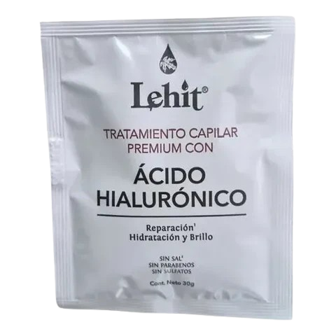 TRATAMIENTO CAPILAR PREMIUM CON ACIDO HIALURONICO*30GR * 10 SOBRES