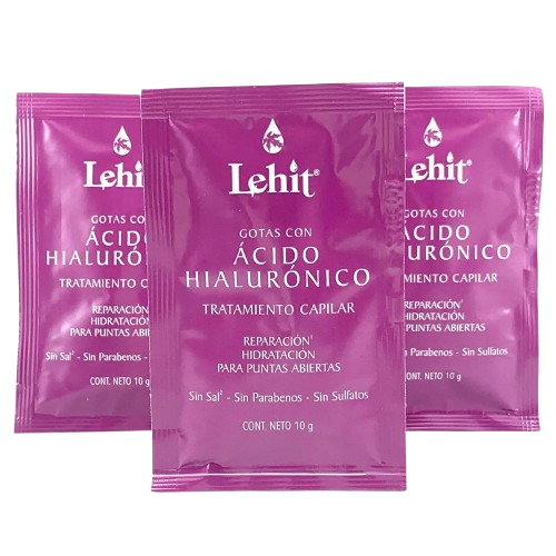 TRAMIENTO CAPILAR GOTAS CON ACIDO HIALURONICO*10GR*15 SOBRES