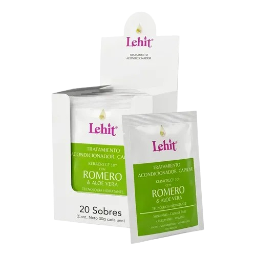 TRATAMIENTO ACONDICIONADOR CON ROMERO Y ALOE VERA*10 SOBRES