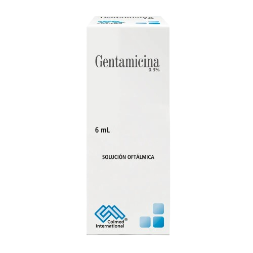 GENTAMICINA 0.3% SOL OFTALMICA FCO*6 ML