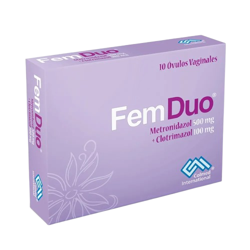 FEMDUO 500/100 MG 500 X 10 OVULOS
