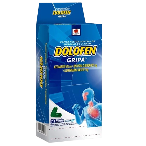 DOLOFEN GRIPA CAJA * 60 CAPS LIQUIDAS