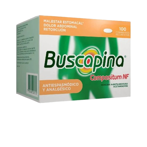 BUSCAPINA COMPOSITUM NF CJ*100 COMPRIMIDOS