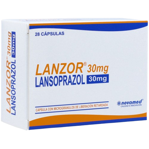 LANZOR LANSOPRAZOL 30MG CJ*28CAPS