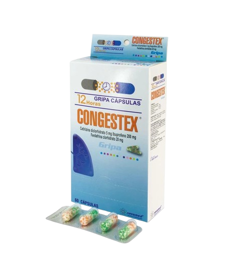 CONGESTEX GRANULADO*60 CAPS