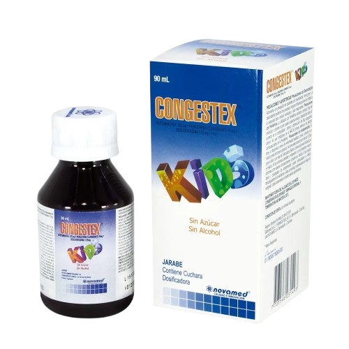 CONGESTEX KIDS*90 Ml(ACETAMINOFEN+FENILEFRINA+DESLORATADINA)