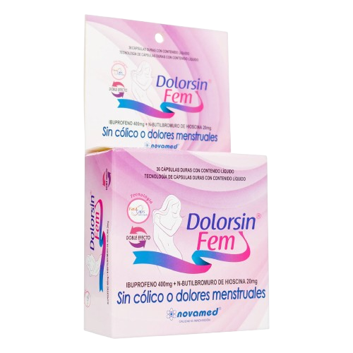 DOLORSIN FEM CJ *36 CAPS