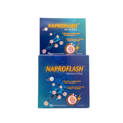NAPROFLASH (NAPROFLASH 250 MG )*36 CAPS