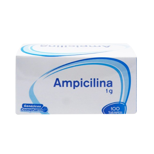 AMPICILINA 1GR CJ *100TAB