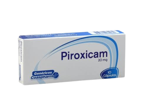 PIROXICAM 20 MG CAJA*10 CAPS