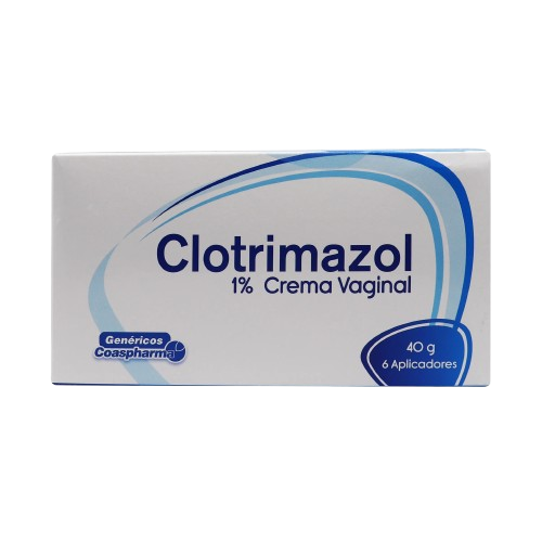CLOTRIMAZOL 1% CREMA VAG TUBO*6 APLICADORES
