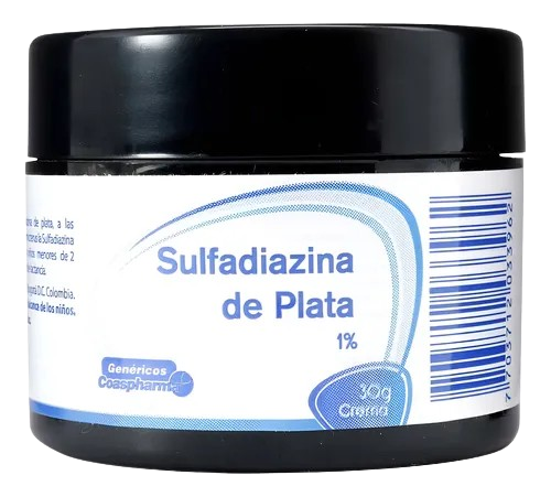 SULFADIAZINA DE PLATA 1% POTE *30GR