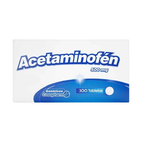 ACETAMINOFEN TABLETAS*300