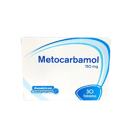 METOCARBAMOL 750 MG CJ*30 TABS