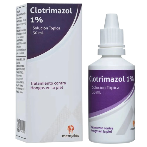 CLOTRIMAZOL 1% SOL FCO GOT*30 ML
