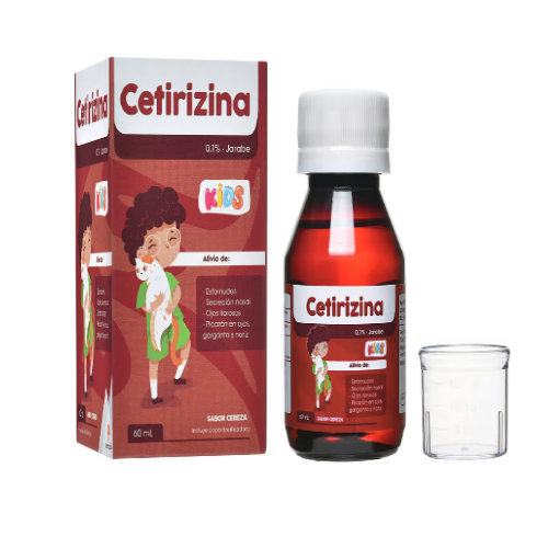 CETIRIZINA 0.1% SUSP FRASCO*60ML