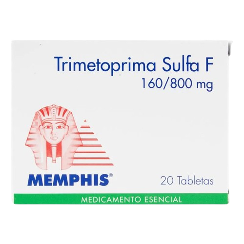 TRIMETOPRIM SULFA 160/800 CAJA*20 TAB