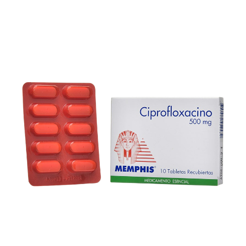 CIPROFLOXACINO 500MG *10 TABS