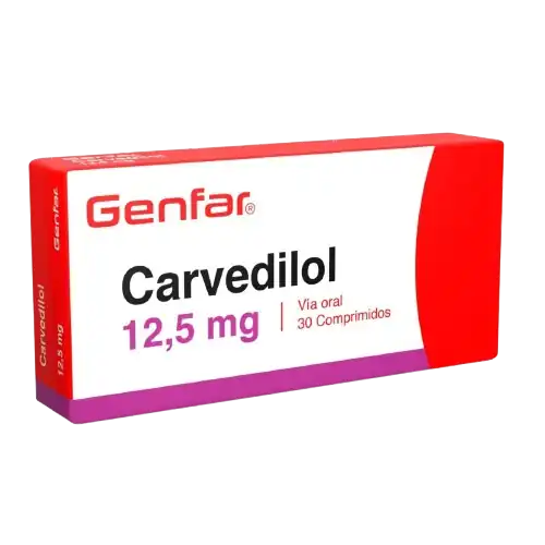 CARVEDILOL 12,5 MG *30 TAB