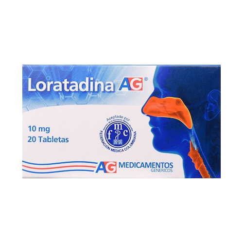 LORATADINA 10MG CJ*20 TBS