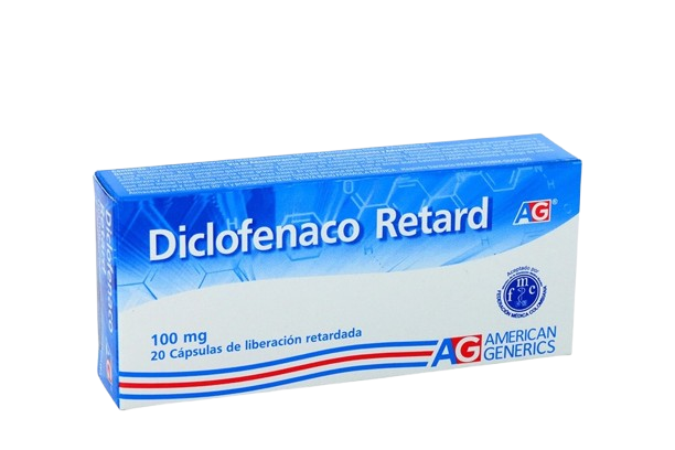 DICLOFENACO RETARD* 20 CAPS